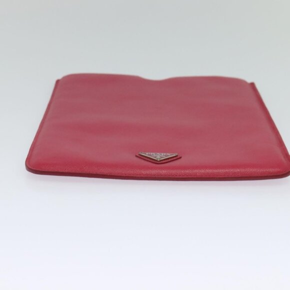 PRADA iPad Case Safiano leather Pink Auth ac3551 - Picture 6 of 11